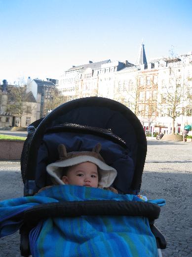 Le 6 janvier -La ville de Luxembourg-