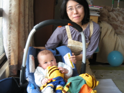 Le 10 avril -avec ma tante-