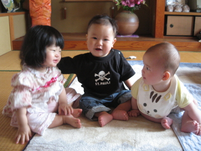 Les 3 b�b�s (^_^)