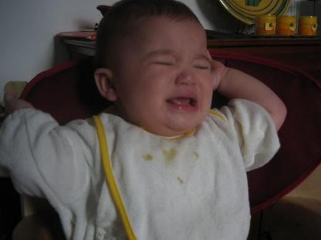 Je ne veux pas manger!!!