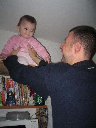 Le 15 novembre -Je suis plus haut que mon papa!-