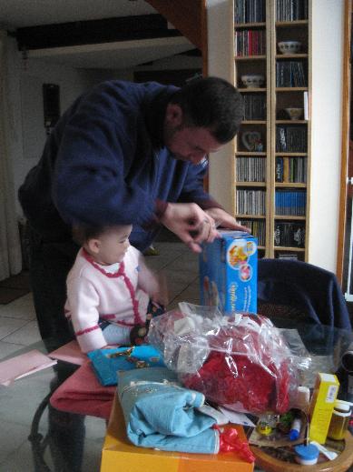 Merci pour vos cadeaux!